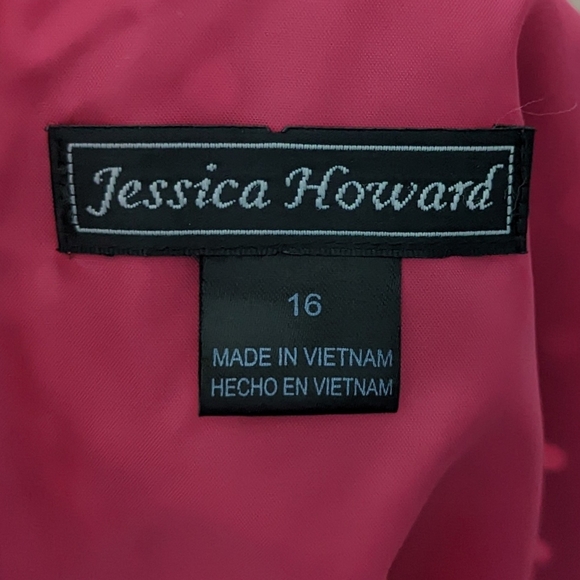 Jessica Howard 50's Style Polka Dot Dress Size 16 - Picture 6 of 13